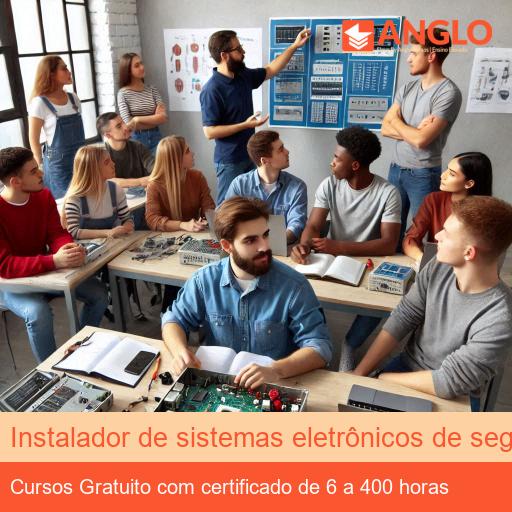 Instalador de sistemas eletrônicos de segurança